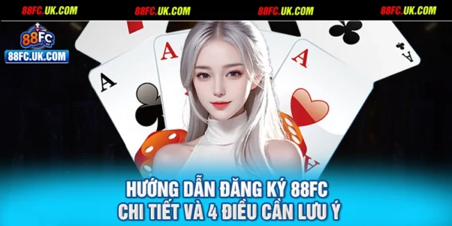 Hướng Dẫn Đăng Ký 88FC Chi Tiết Và 4 Điều Cần Lưu Ý