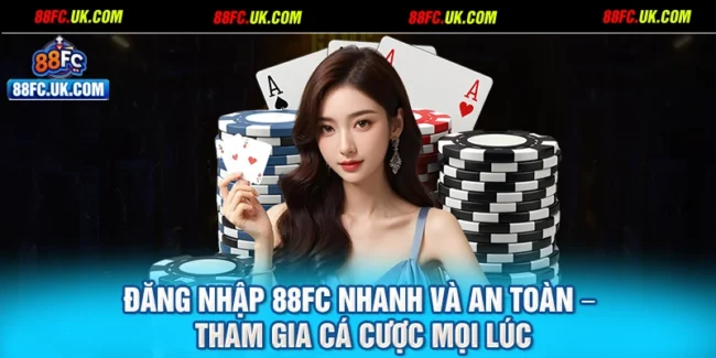 Đăng Nhập 88FC Nhanh Và An Toàn – Tham Gia Cá Cược Mọi Lúc