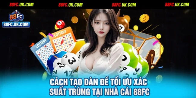 Cách Tạo Dàn Đề Tối Ưu Xác Suất Trúng Tại Nhà Cái 88FC