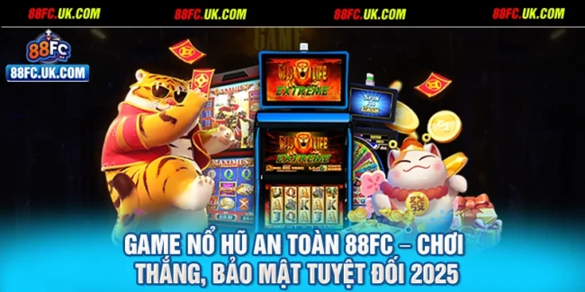 Game Nổ Hũ An Toàn 88FC – Chơi Thắng, Bảo Mật Tuyệt Đối 2025